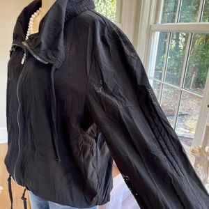 Nanette Lepore Lightweight Laser Cut Jacket